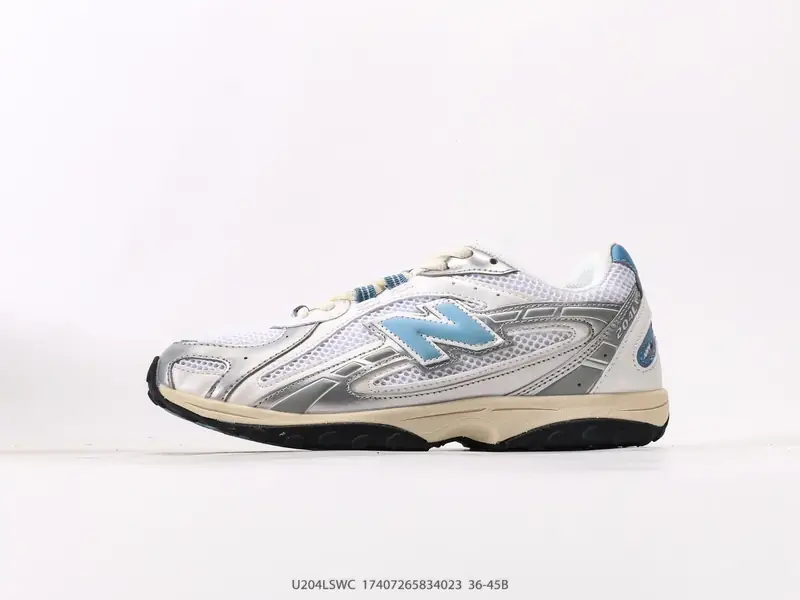 New Balance Zapatillas casuales Resistente Caña Baja Absorción de impactos U204LSWC #17407265834023